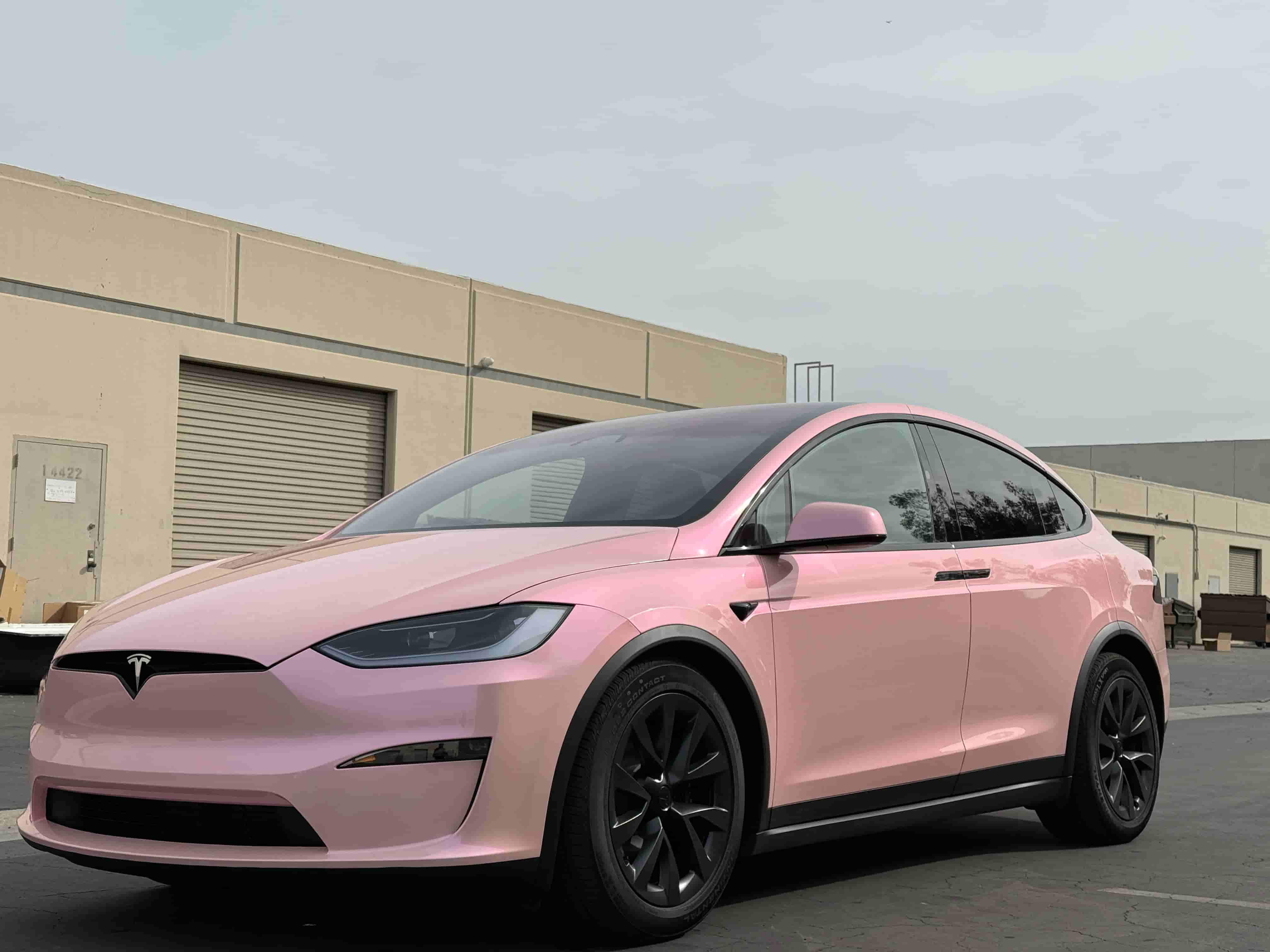 Crystal plating on paint surface car beauty